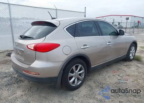 2008 Infiniti Ex35 Journey z USA, uszkodzony, nr VIN JNKAJ09F78M357249